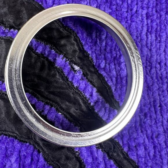 Vintage 90s Colorblock Chenille Sweater M 80s Abstract Art Retro Statement Knit - Picture 7 of 11